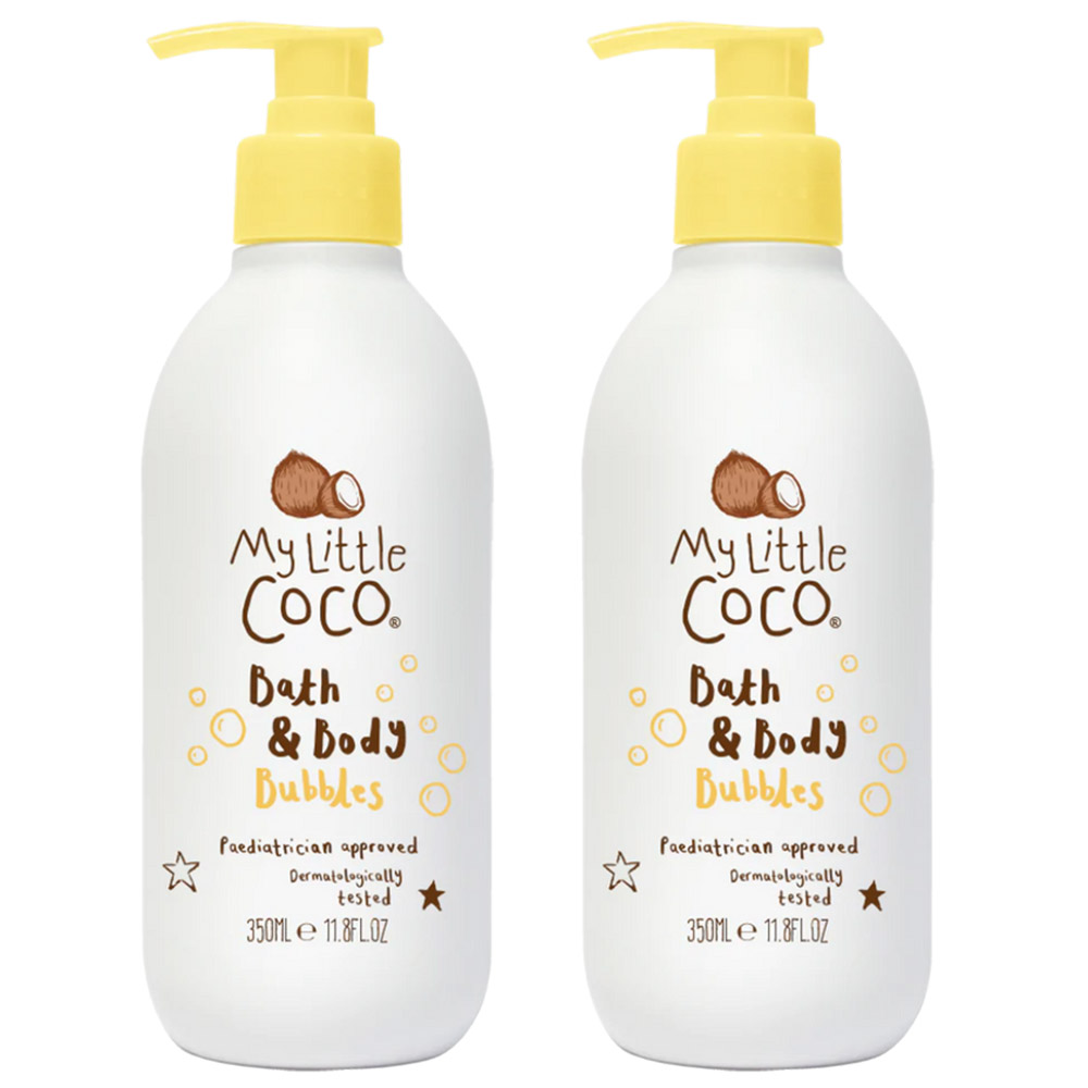 My Little Coco - Coconut Baby Bath & Body Bubbles - 350 ml - Pack of 2