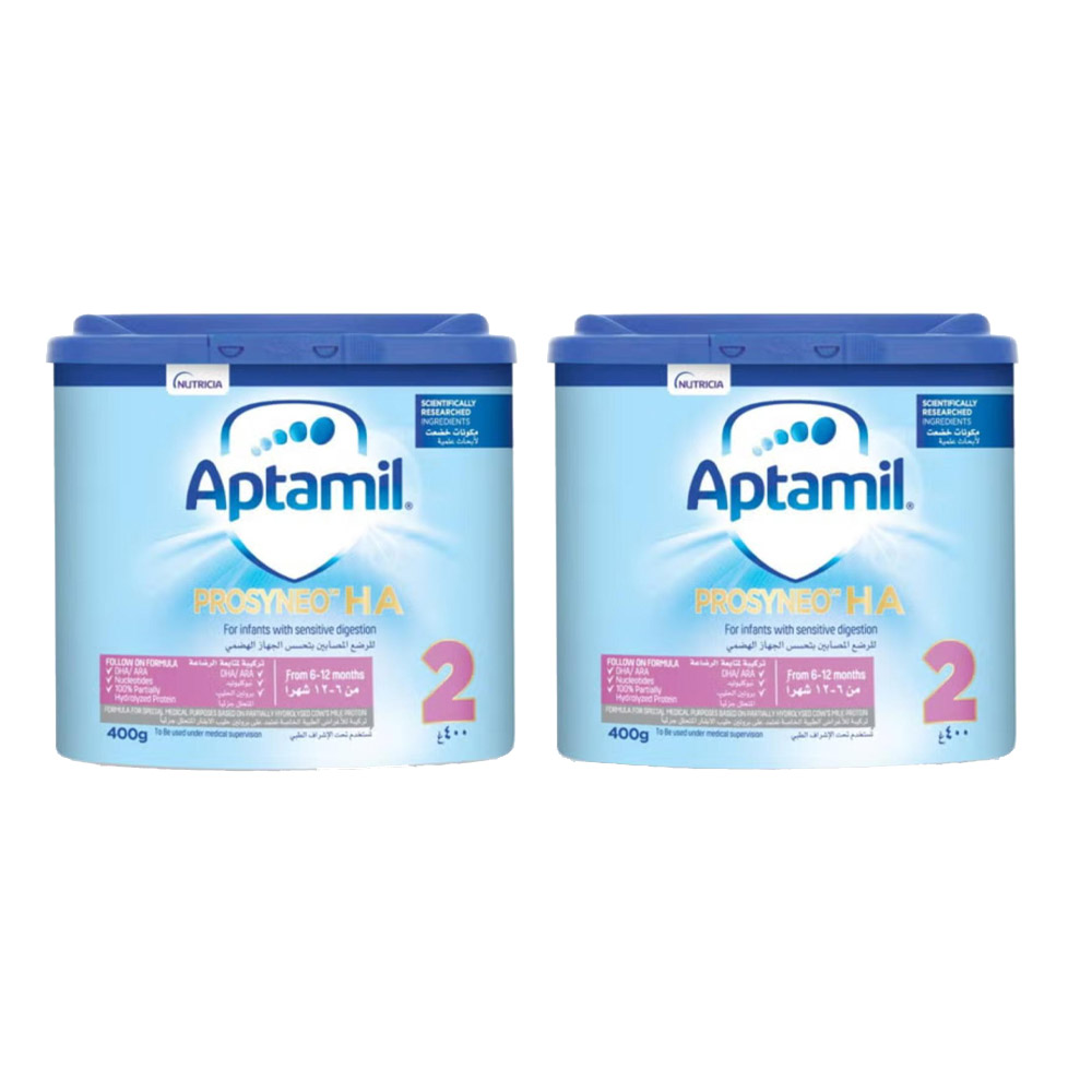 Aptamil - Prosyneo HA2 Stage 2 Follow On Formula - 400 gm - Pack of 2
