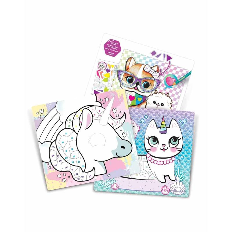 Crayola - Creations Sticker By Number Art Set