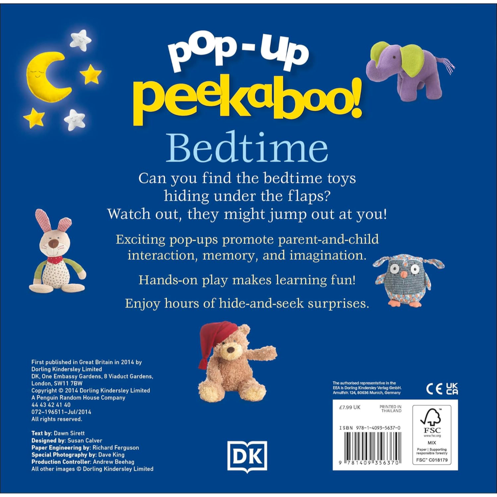 Pop-Up Peekaboo! Bedtime