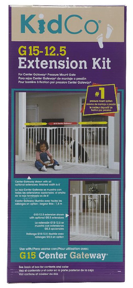 Kidco® Gateway 12.5" Ext Kit - White