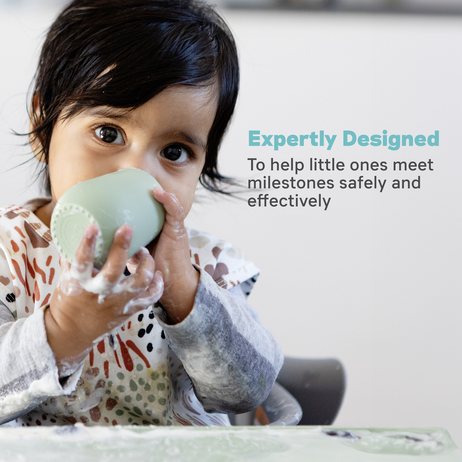 إيزي بيزي - كوب للأطفال - تايني - أخضر ميرمية