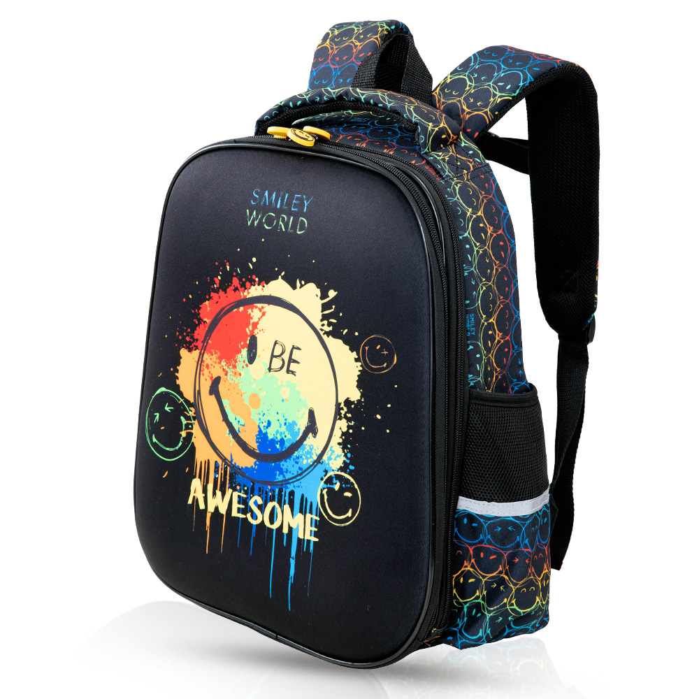 إيزي كيدز - مجموعة شنطة المدرسة - 17 إنش - رائع - أسود - 3 قطع