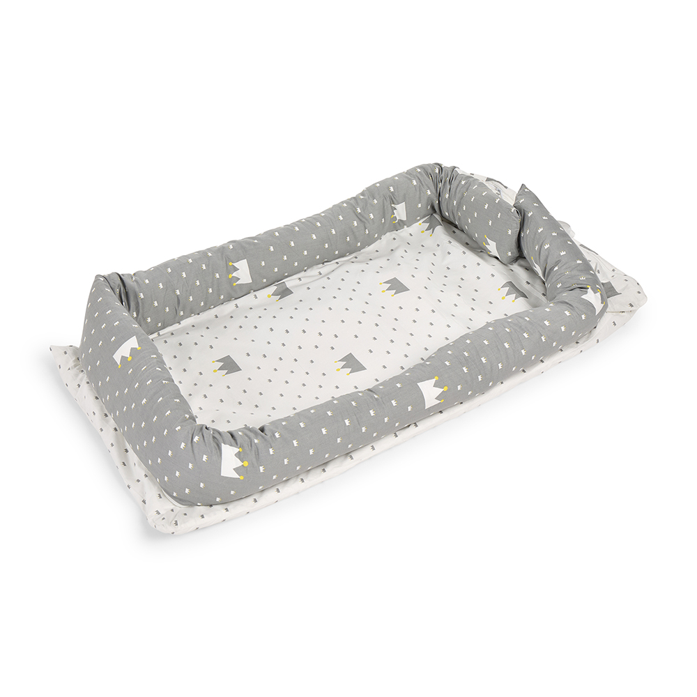 Bumble & Bird Portable Baby Nest & Lounger with Pillow Crown