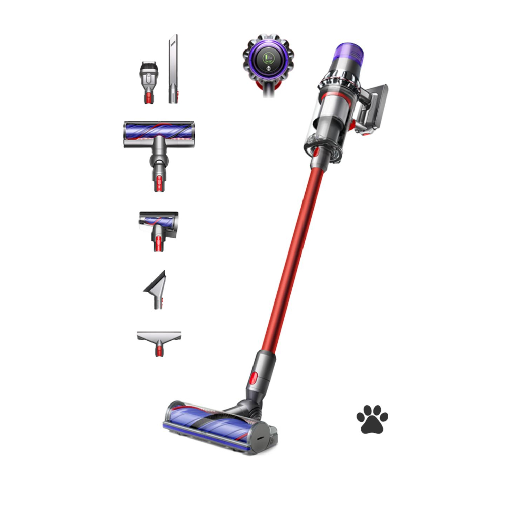 دايسون - مكنسة كهربائية لاسلكية في11 اكسترا ابسولوت مزودة بقضيبين للمحرك (حصريًا)