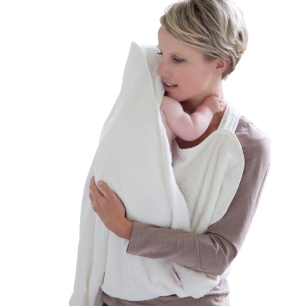 كادل دراي- منشفة حمام للأطفال - ابيض