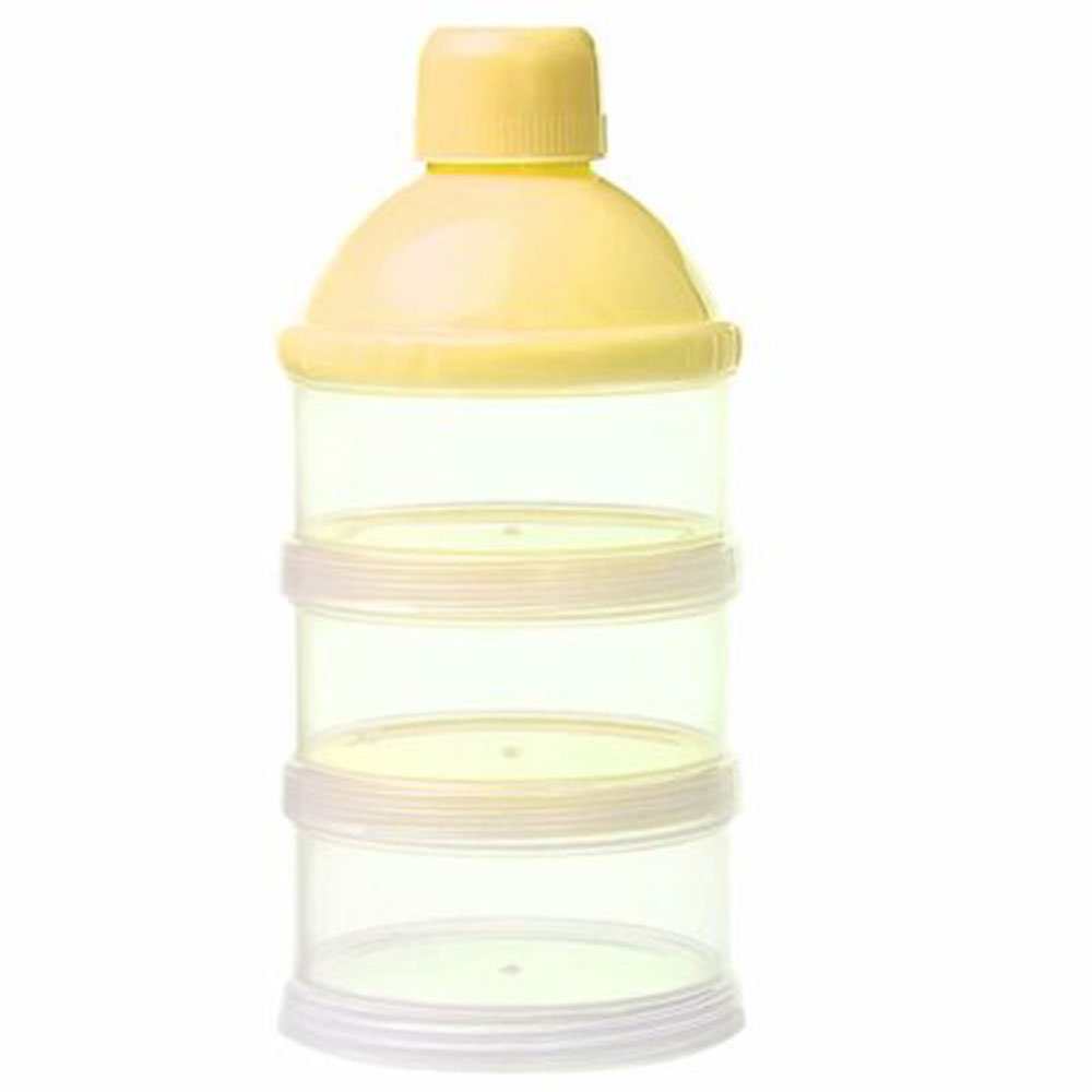 Purple Parrot - Milk Powder Container 3-Tier 1pc - Color May Vary