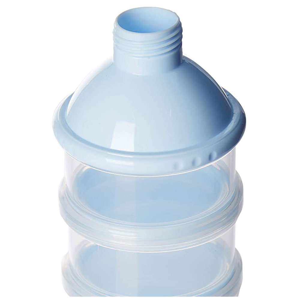 Purple Parrot - Milk Powder Container 3-Tier - Blue