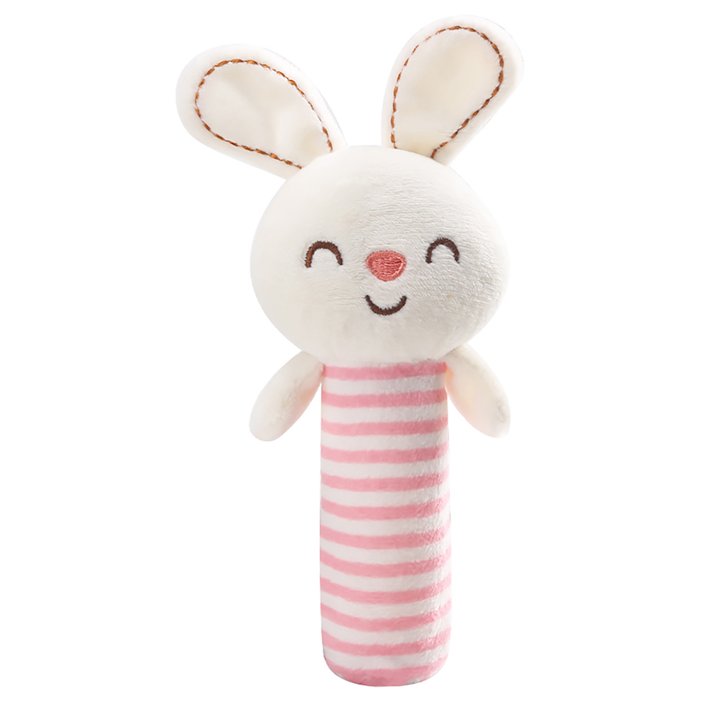 Little Angel Baby Stuffed Animal Rattle Bar Toy - Rabbit
