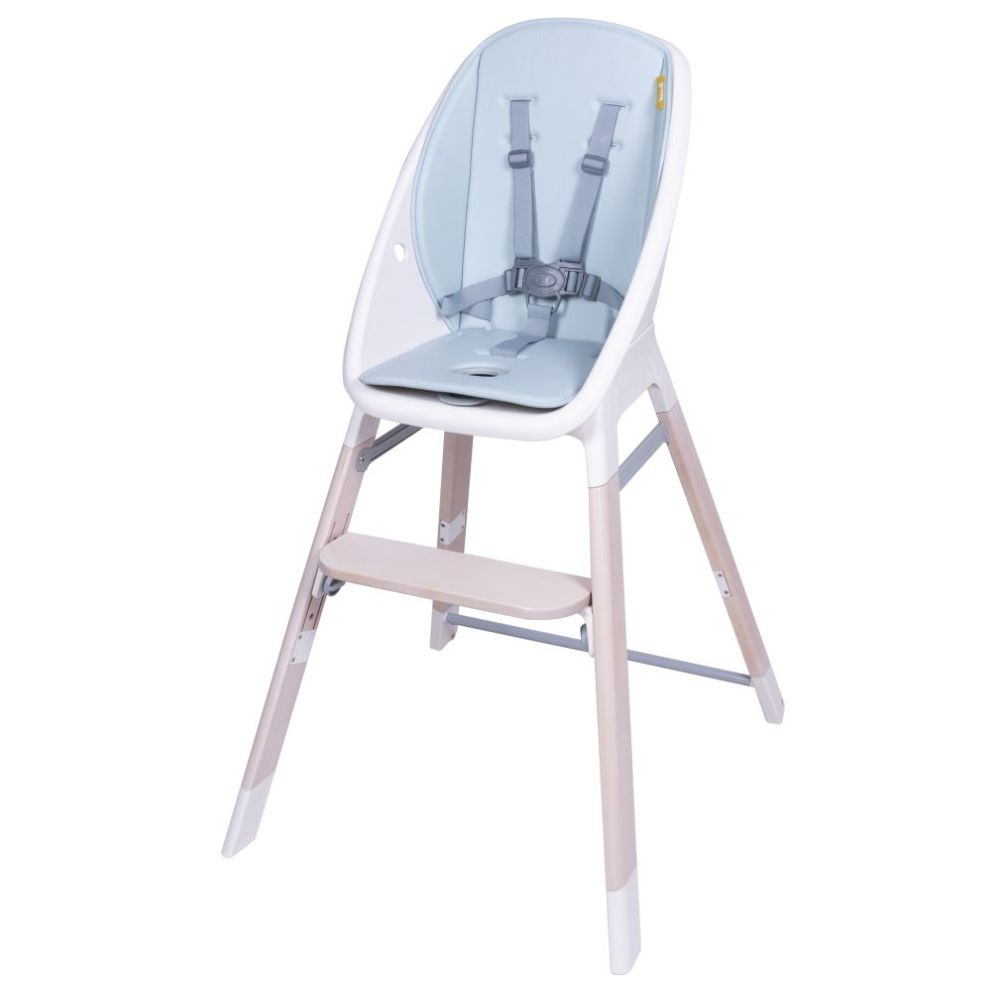 Koo-di - Tiny Taster 3-In1 Wooden Highchair - Spring Water