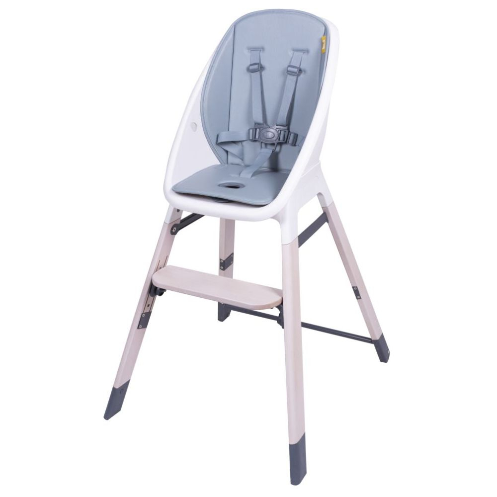 Koo-di - Tiny Taster 3-In-1 Wooden Highchair - Rain Cloud