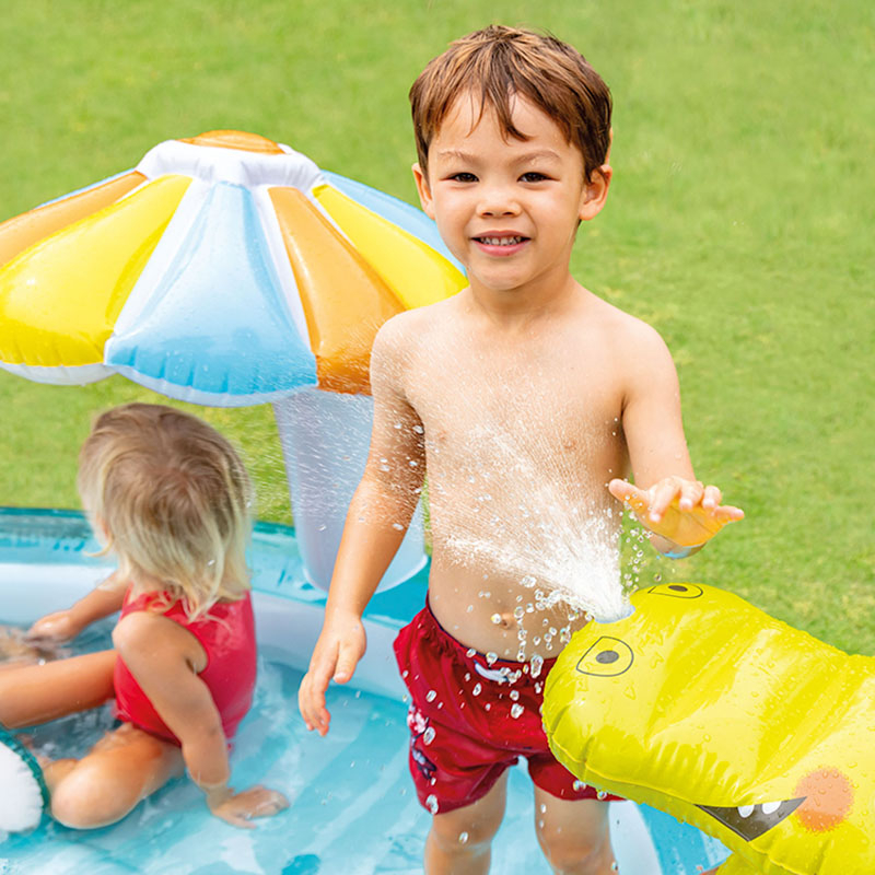 Intex - Gator Play Centre - Blue - Bouncer & Play Pool