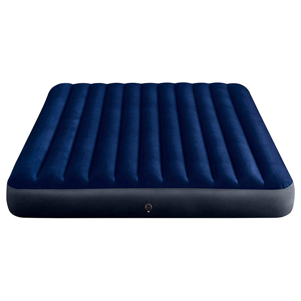 Intex - King Dura-Beam Series Classic Downy Airbed - Navy