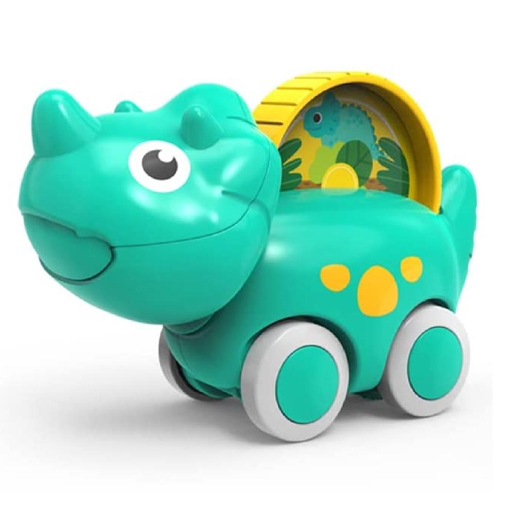 Huanger - Triceratops Toy Car - Green