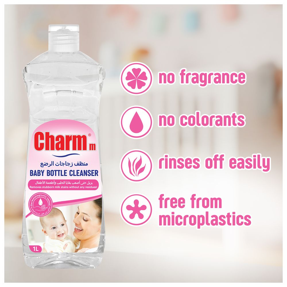 Charmm - Baby Bottle Cleanser - 750ml - Pack of 3