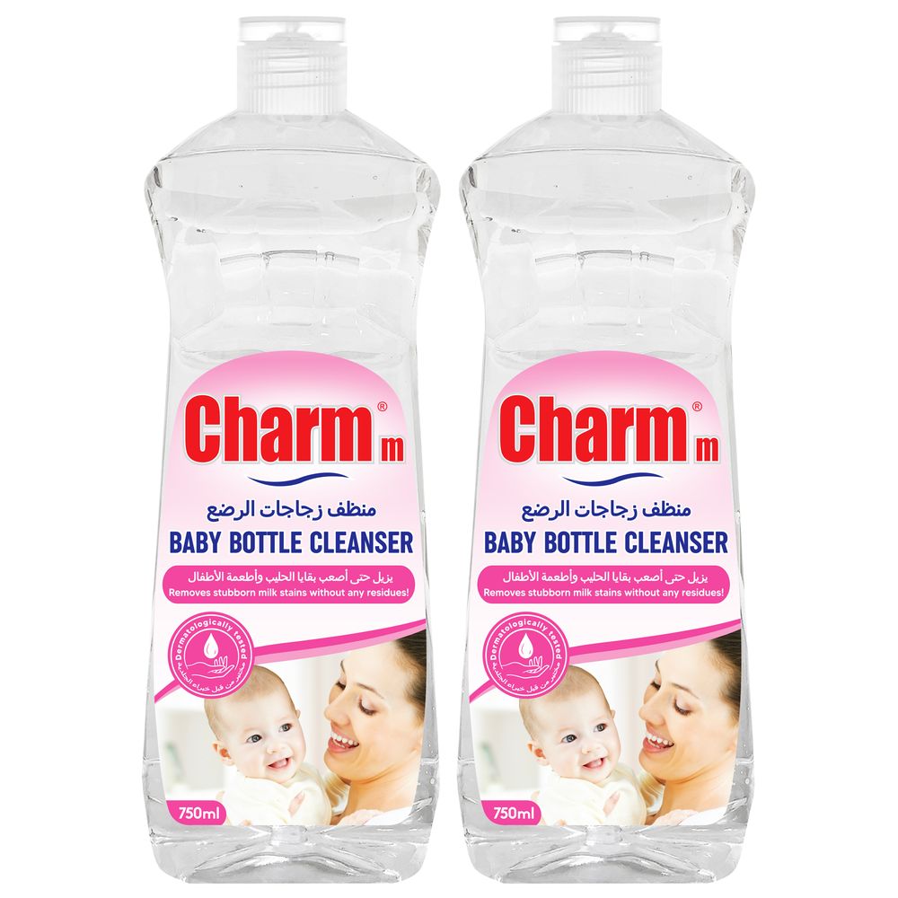 Charmm - Baby Bottle Cleanser - 750ml - Pack of 2