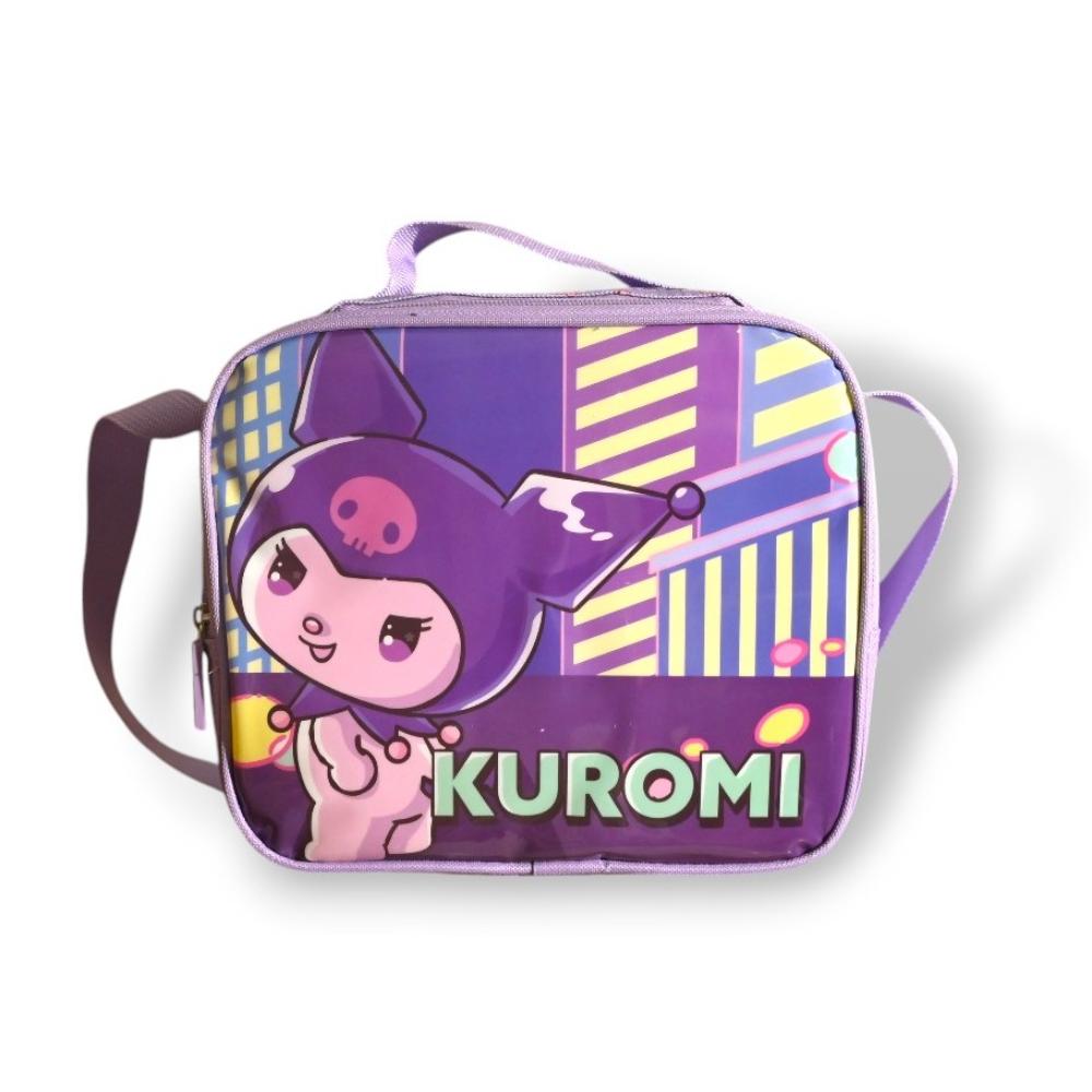 Hollywood Magic - Kuromi 5-In-1 Trolleybag With Lunchbag, Pencilcase, Lunchbox And Water Bottle