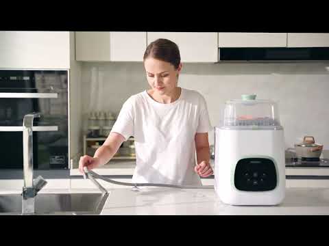 Momcozy - Kleanpal Pro Baby Bottle Washer - White