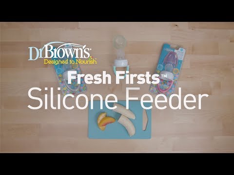 Dr. Brown's - Fresh Firsts Silicone Feeder - Pink