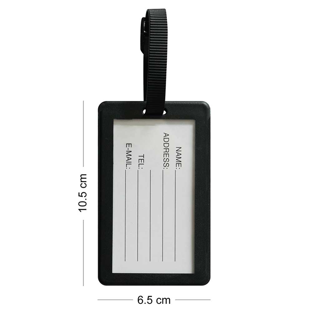 TangoTag - Luggage Tag Only Dirty Clothes Inside! - Red