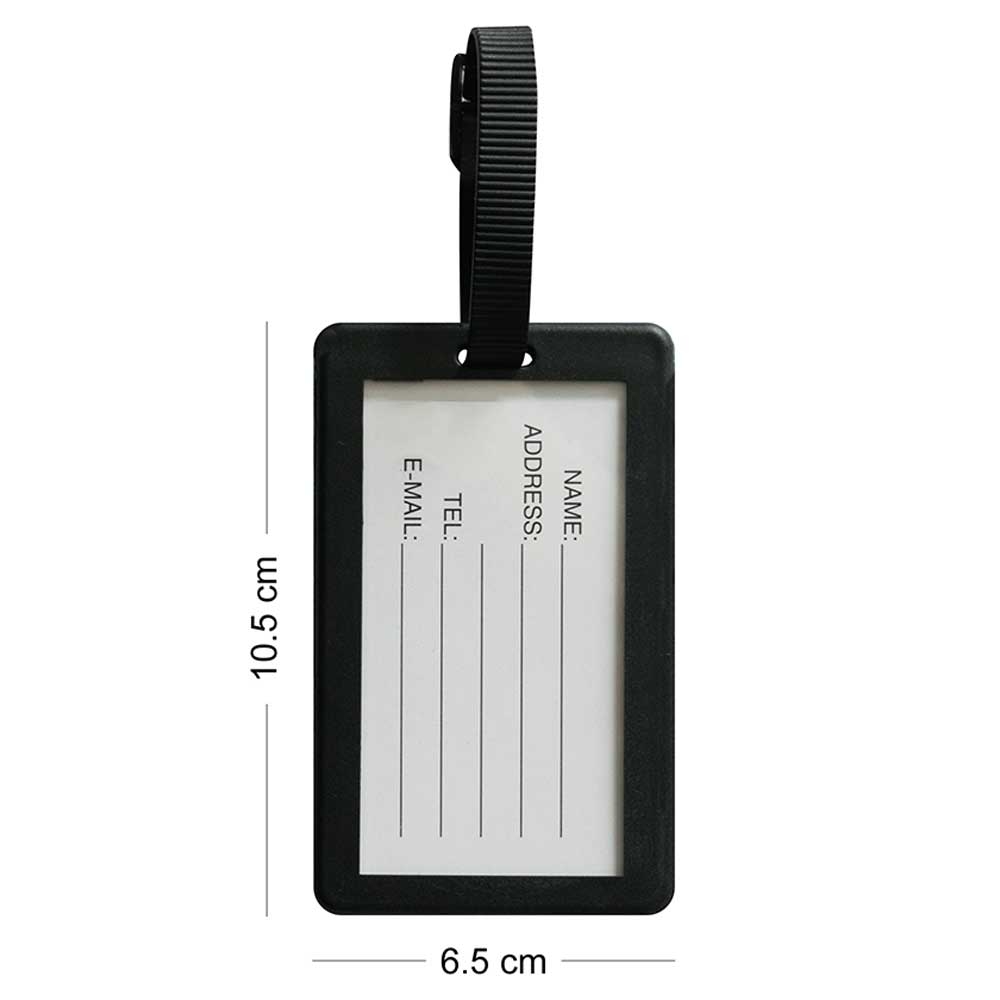 TangoTag - Luggage Tag Colourful Waves