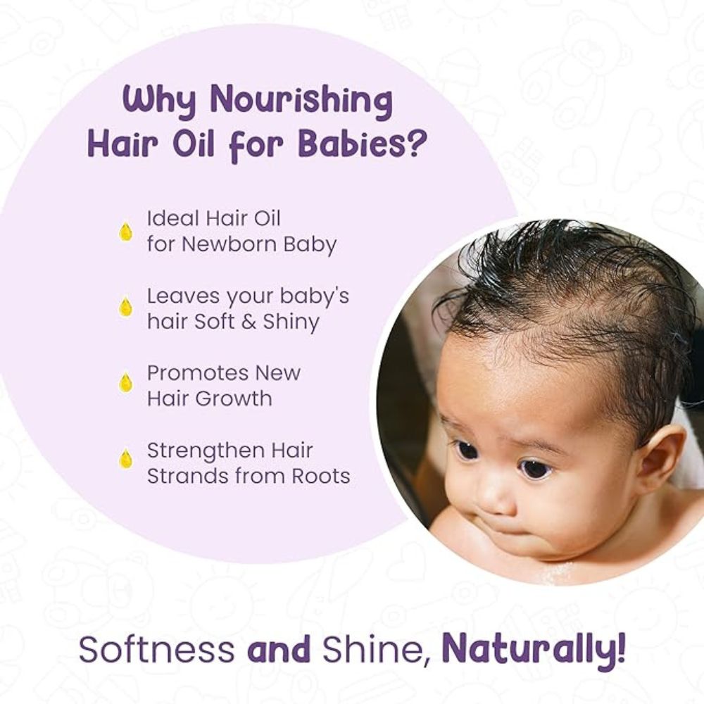 Mother Sparsh - Ayurvedic Baby Hair Oil - 100ml