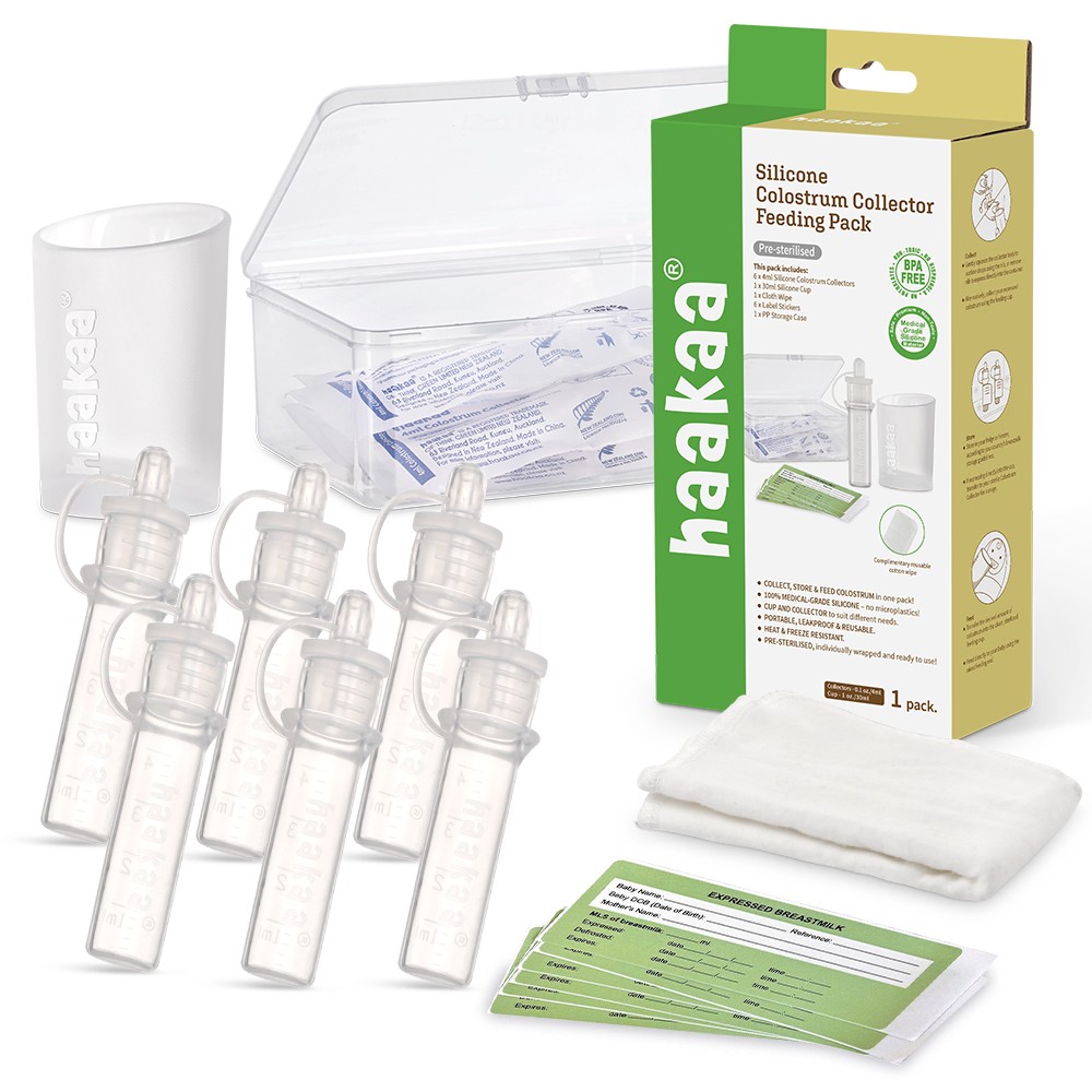 Haakaa - Silicone Colostrum Collector 6pc-Set