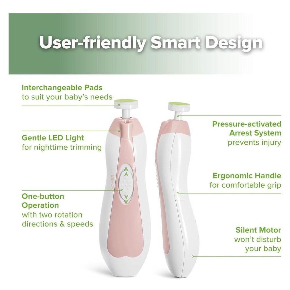 Haakaa - Electric Baby Nail Trimmer Set