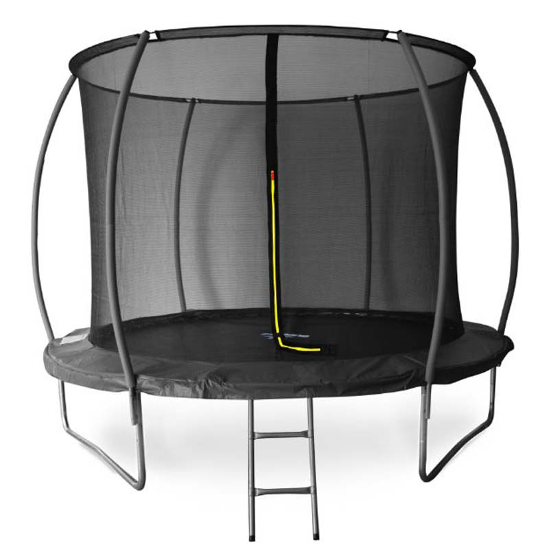 Buddiez 10ft Outdoor Trampoline with Safety Net & Ladder 305cm