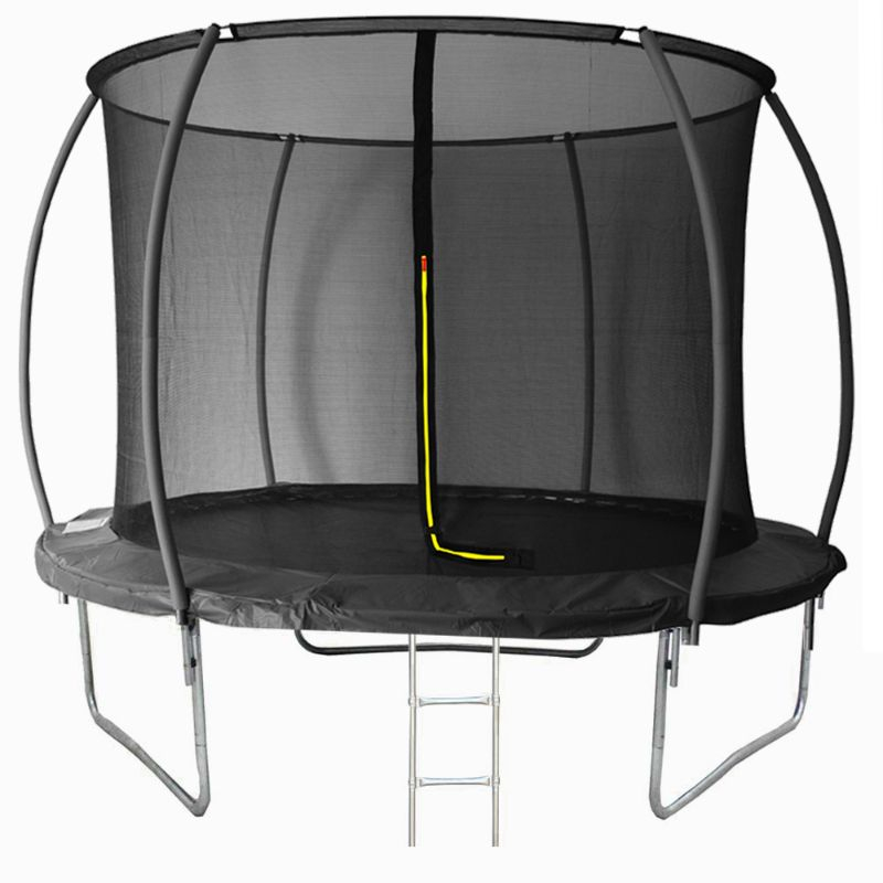 Buddiez 10ft Outdoor Trampoline with Safety Net & Ladder 305cm