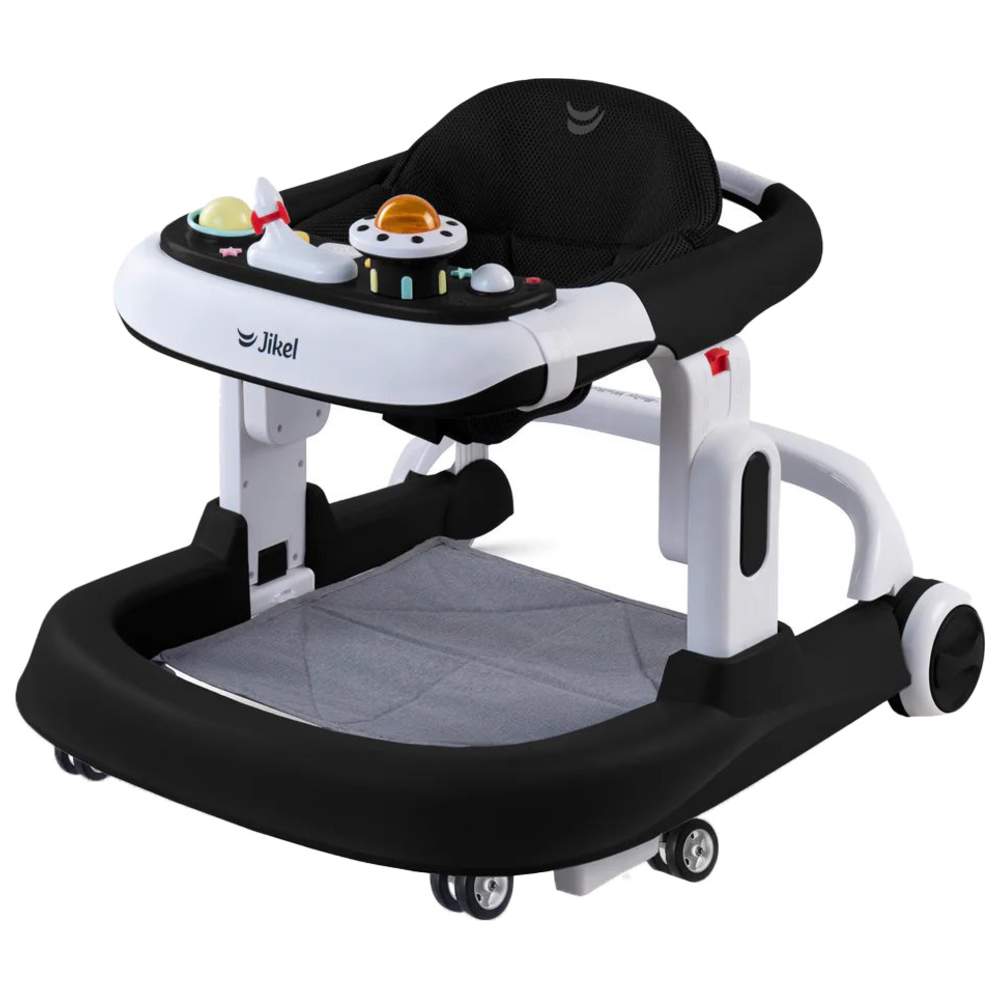Jikel - Oxi 2-in-1 Activity Walker - Black