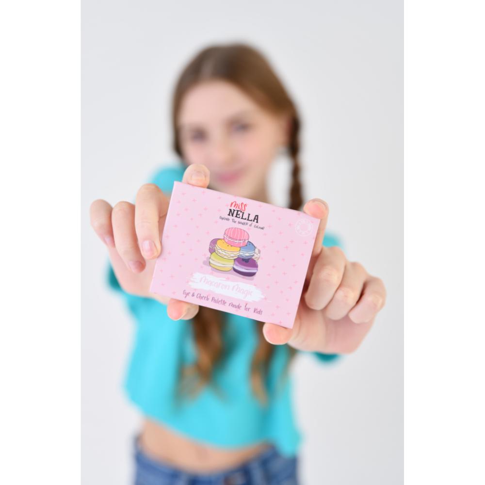 مس نيللا - باليت ظلال العيون وأحمر الخدود - ماكرون ماجيك