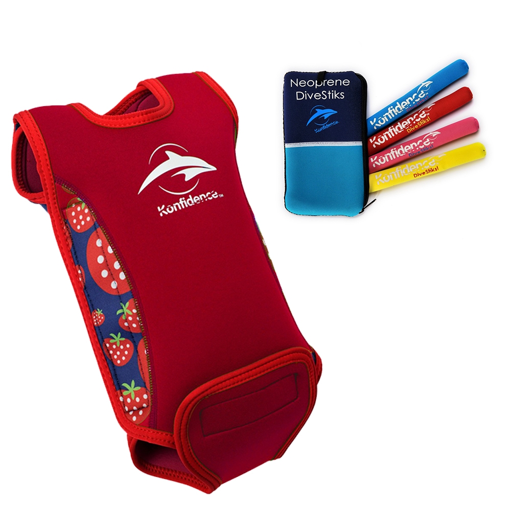 Konfidence - Babywarma Baby Wetsuit - Strawberry