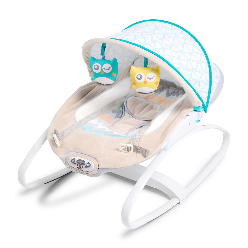 Little Learners - Cozy Rocker & Napper with Soothing Vibrations & Music