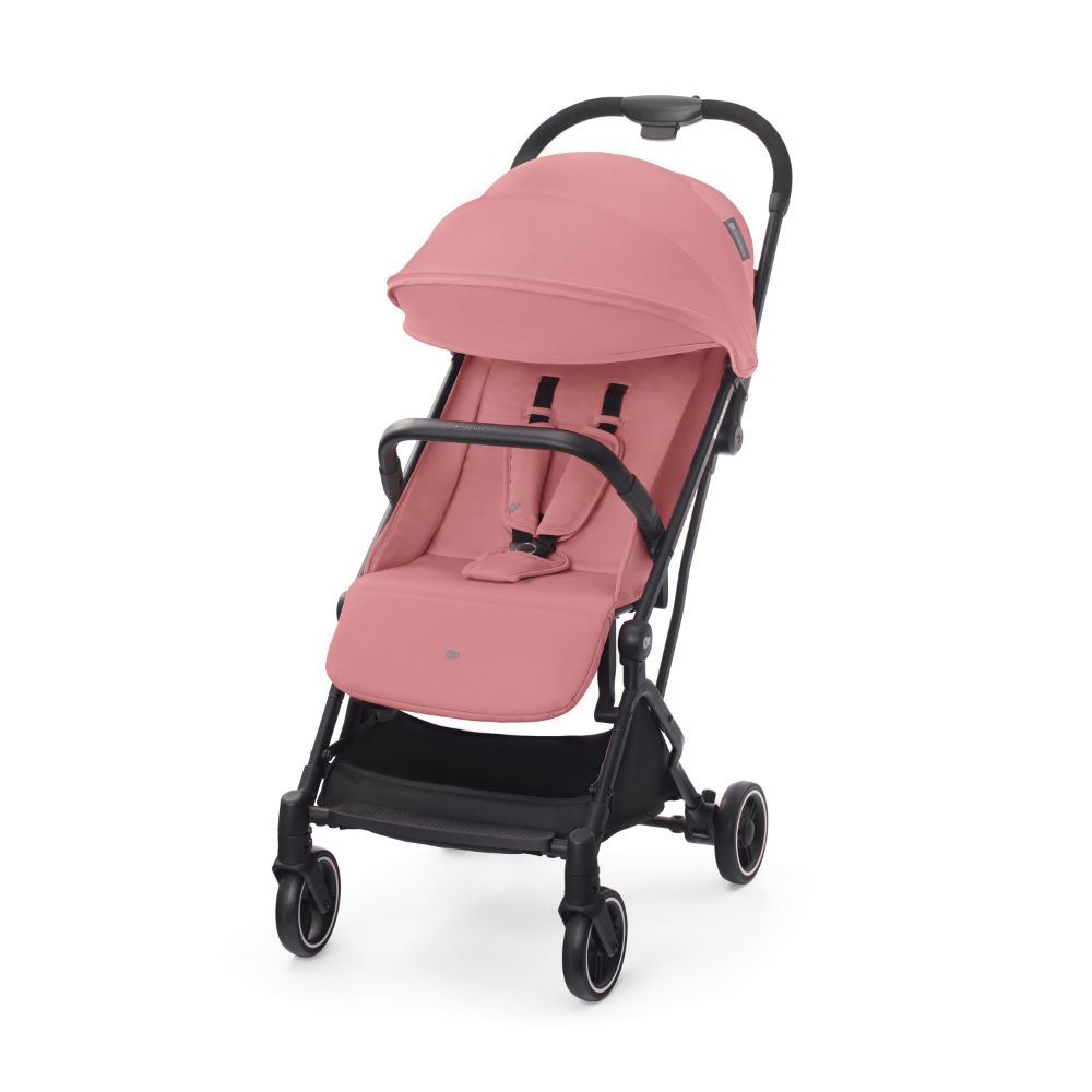Kinderkraft - 2 in1 Indy2 Lightweight Stroller + Mink Car Seat - Dahlia Pink