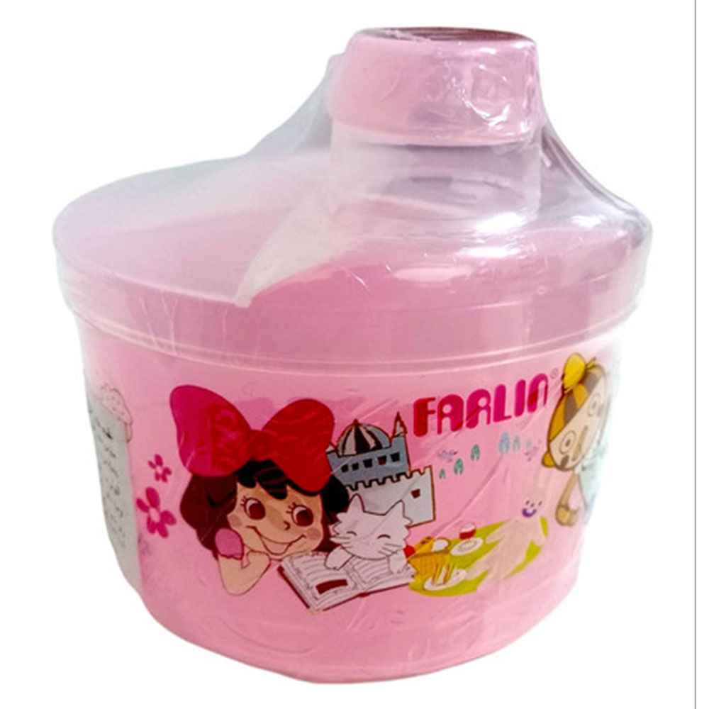 Farlin Milk Powder Container Pink