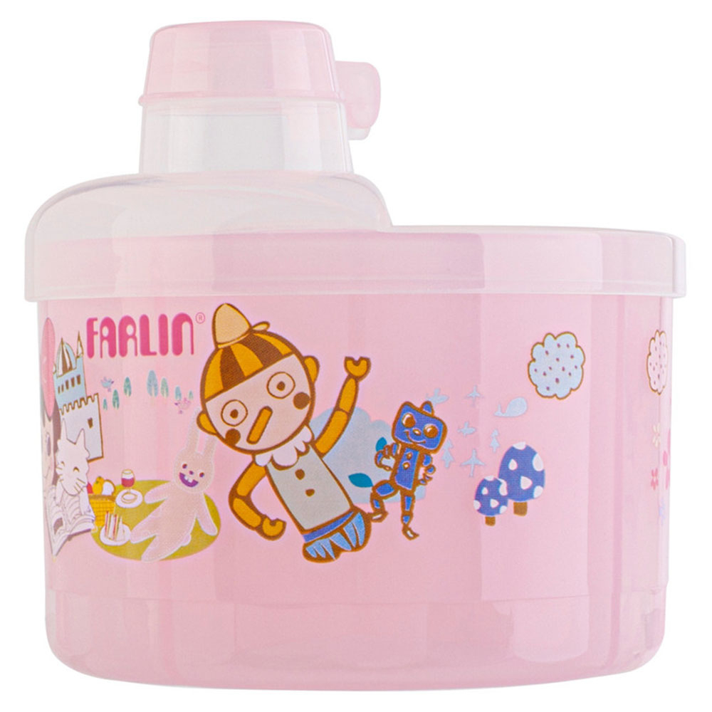 Farlin Milk Powder Container Pink