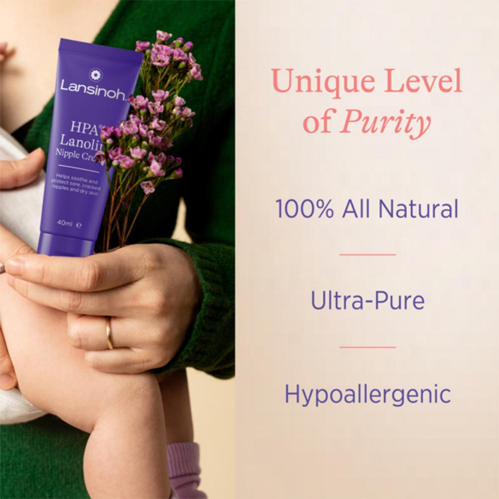 لانسينوه - كريم لانولين HPA لعلاج التهاب الحلمات - ٤٠ ملغ