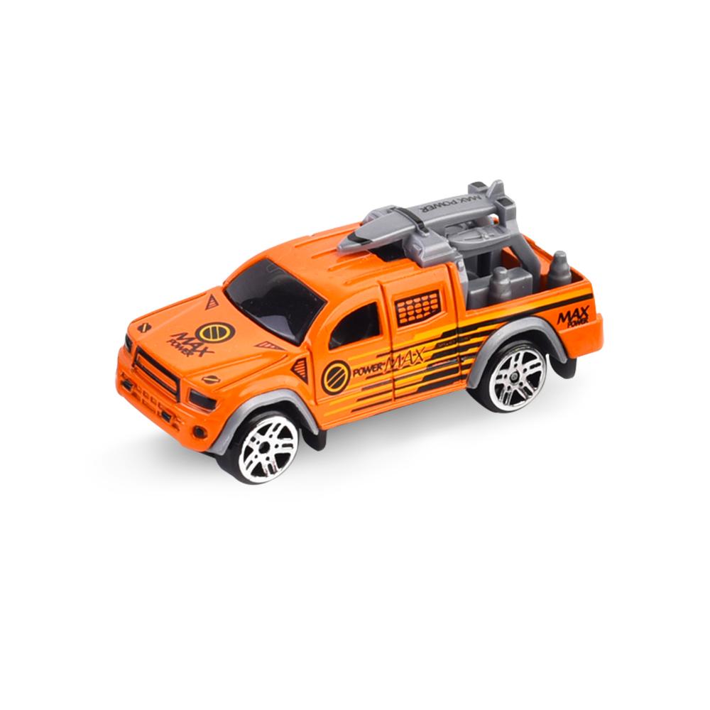 Little Story - Alloy Sliding Pickup Toy Truck - 6 Pcs