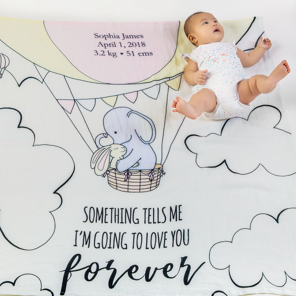 ليتل ويست ستريت قماط قابل للتخصيص - فوريفر