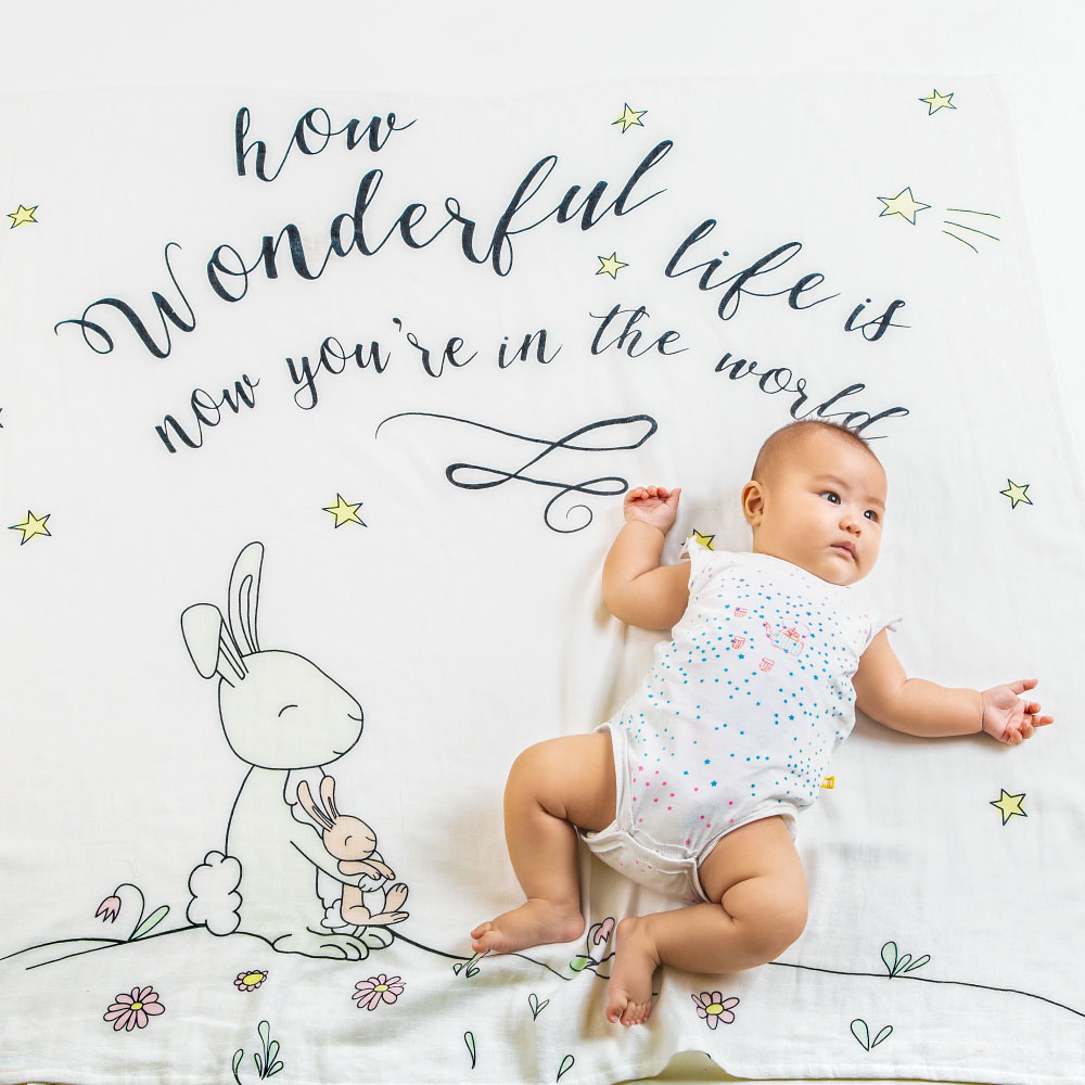 ليتل ويست ستريت قماط قابل للتخصيص - ووندرفول لايف