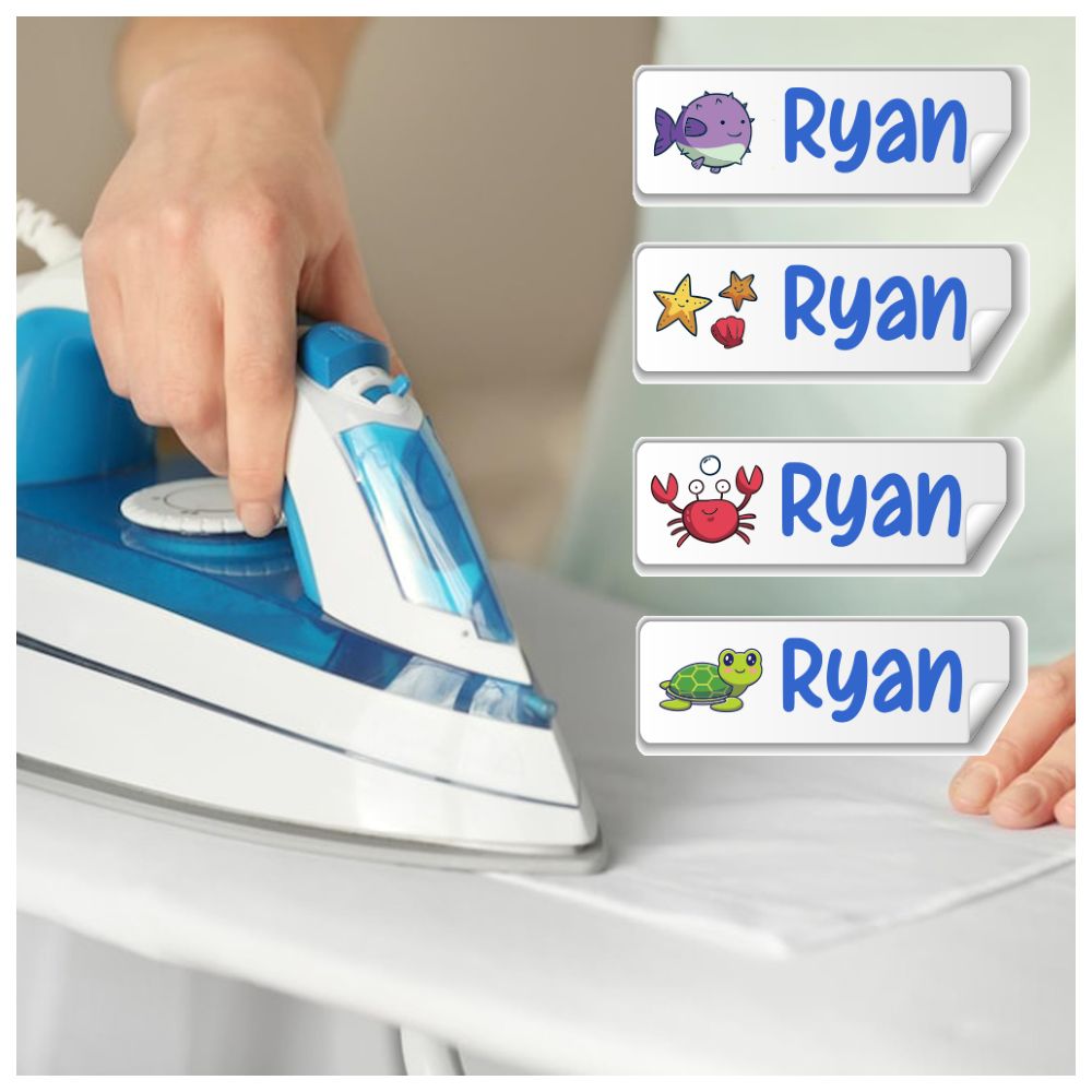 Twinkle Hands - Personalized Iron On Clothing Labels - Ultimate Boys - 30 Pcs