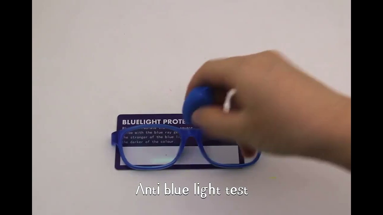 FMR - Blue Light Blocking Glasses, Kids, Blue/Yellow