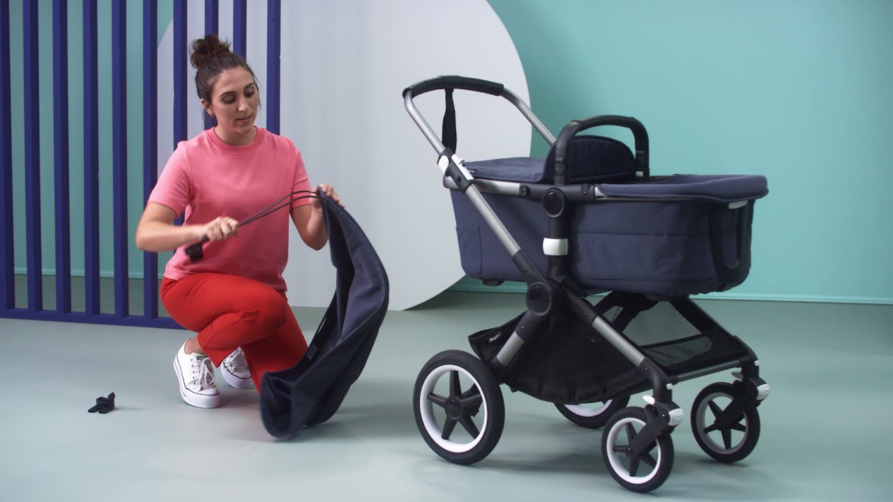 Bugaboo - Fox 3 Sun Canopy - Sunrise Red
