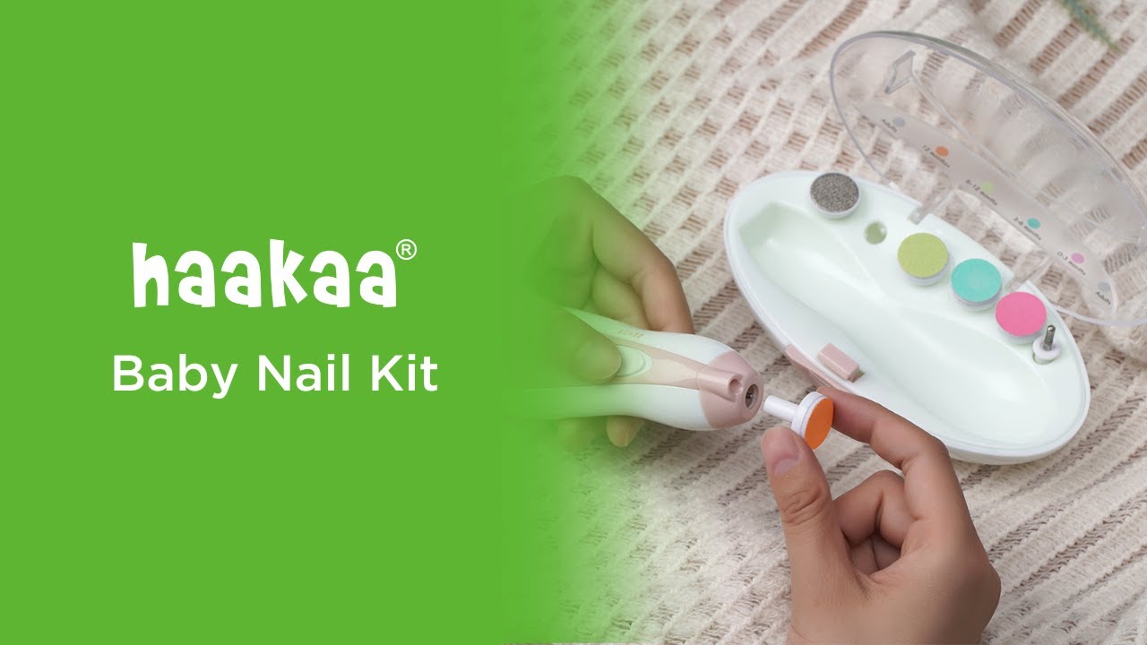 Haakaa - Electric Baby Nail Trimmer Set