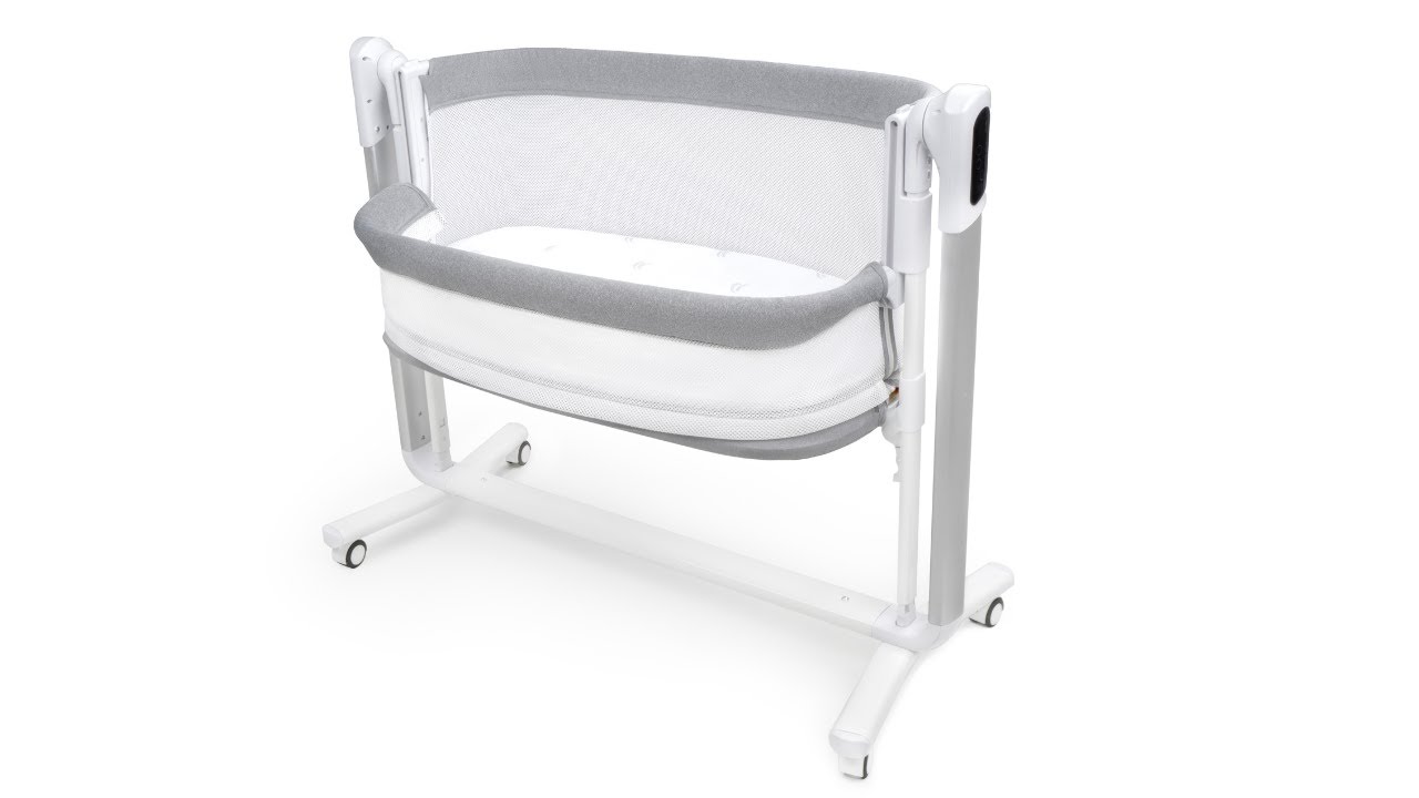 Jikel Pony Co-Sleeper Crib & Swing 2-in-1 Grey