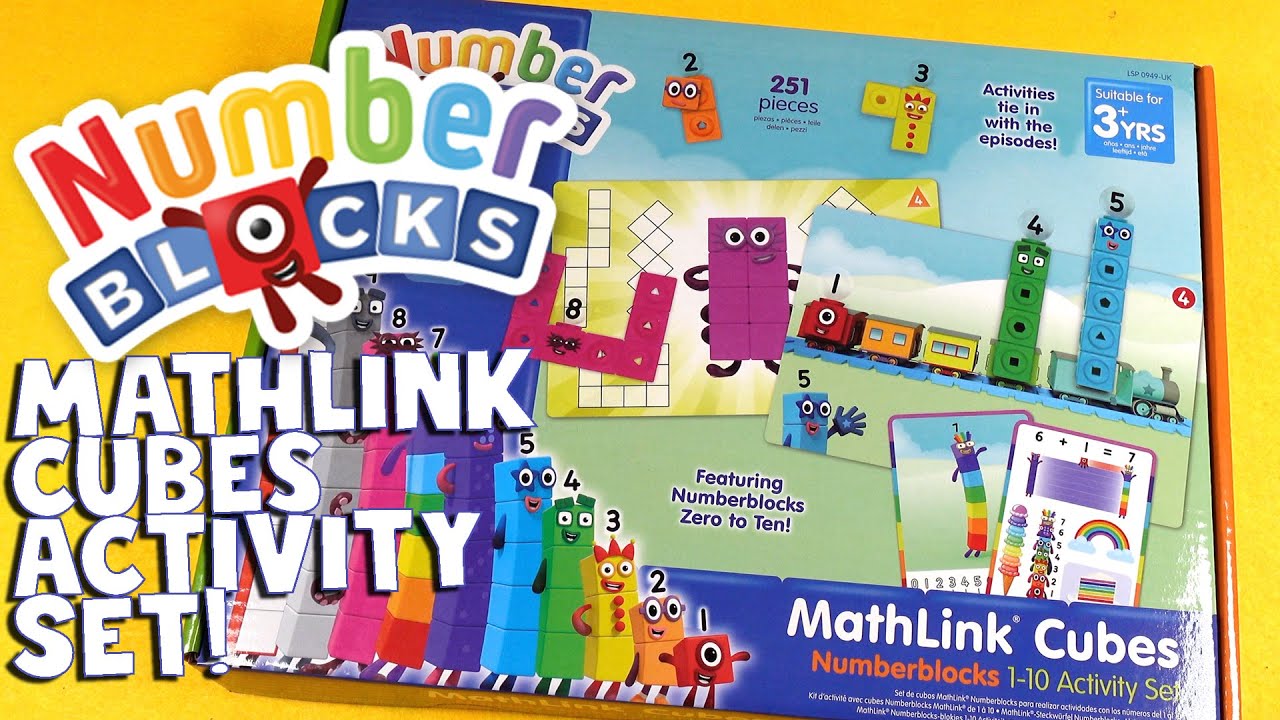 Learning Resources Mathlink Cubes Number Blocks 11-20 - 290 pcs