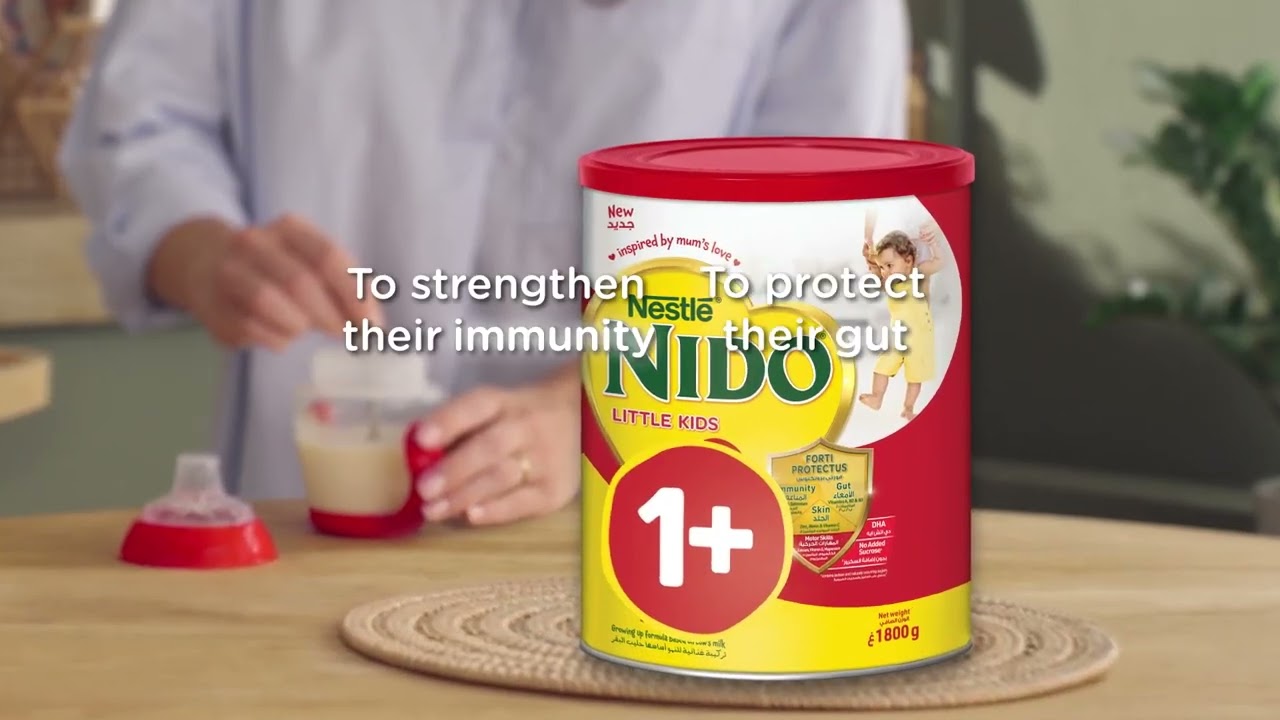 Nestle - NIDO Little Kids 1+ Growing Up Milk Powder Tin 900g
