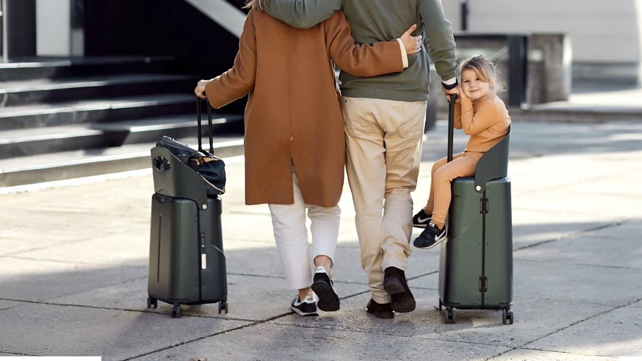 Miamily Luggage Trolley Bag - Carry-on - Slate Blue