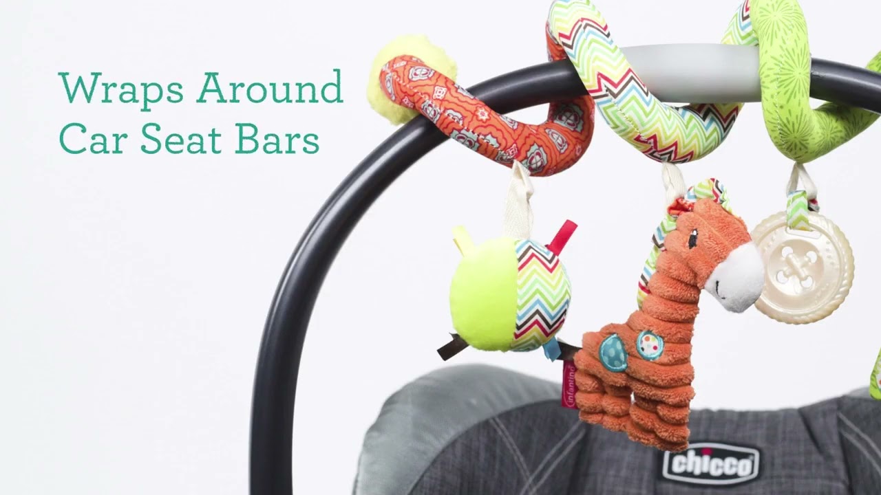 Infantino Spiral Activity Toy For Baby - Pink